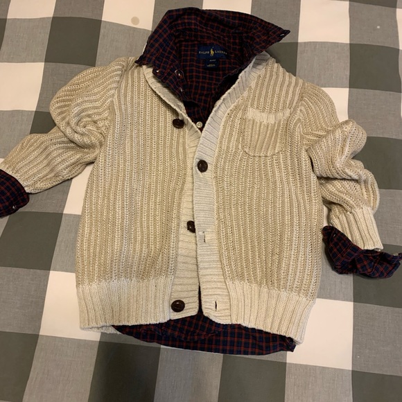 Boys Polo Ralph Lauren shirt and sweater bundle, 4T - Picture 5 of 5